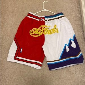 Just Don Bulls x Jazz 1997 NBA Finals Shorts XL